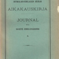 Journal de la Société Finno-Ougrienne 50