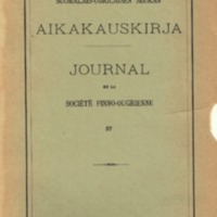 Journal de la Société Finno-Ougrienne 57