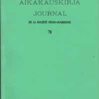 Journal de la Société Finno-Ougrienne 78