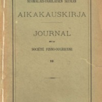 Journal de la Société Finno-Ougrienne 58