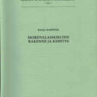 Mordvalaiskielten rakenne ja kehitys (MSFOu 232)