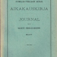 Journal de la Société Finno-Ougrienne 44