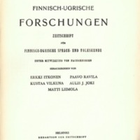 Finnisch-Ugrische Forschungen 36