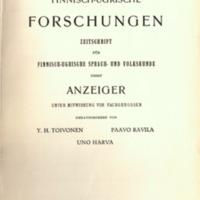Finnisch-Ugrische Forschungen 28
