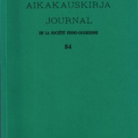 Journal de la Société Finno-Ougrienne 84