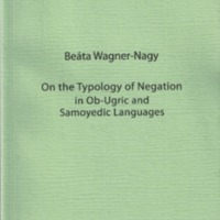 On the Typology of Negation in Ob-Ugric and Samoyedic Languages (MSFOu 262)