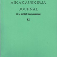 Journal de la Société Finno-Ougrienne 82