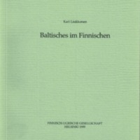 Baltisches im Finnischen (MSFOu 235)