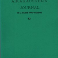 Suomalais-Ugrilaisen Seuran Aikakauskirja 83