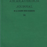 Suomalais-Ugrilaisen Seuran Aikakauskirja 90