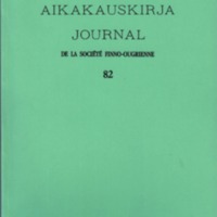 Suomalais-Ugrilaisen Seuran Aikakauskirja 82