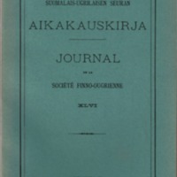 Suomalais-Ugrilaisen Seuran Aikakauskirja 46