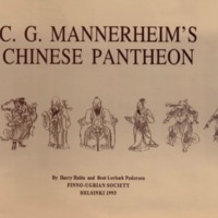 C. G. Mannerheim&#039;s Chinese Pantheon. Materials for an Iconography of Chinese Folk Religion