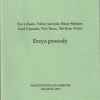 Erzya prosody (SUST 245)