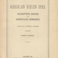 Karjalan kielen opas
