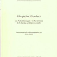 Sölkupisches Wörterbuch