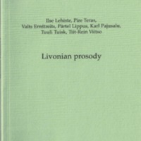 Livonian prosody (SUST 255)