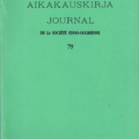 Suomalais-Ugrilaisen Seuran Aikakauskirja 79