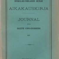 Suomalais-Ugrilaisen Seuran Aikakauskirja 51