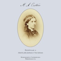 Epistulae 2: Correspondence between Matthias Alexander Castrén and Natalia Tengström