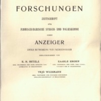 Finnisch-Ugrische Forschungen 18