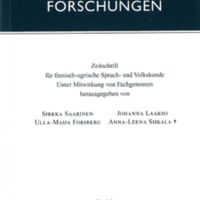 Finnisch-Ugrische Forschungen 63